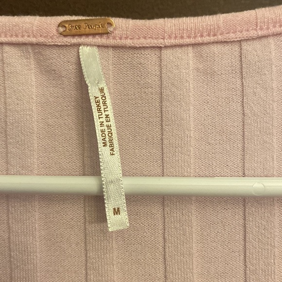 Free people Ribbed Knit Button Down Top - Picture 7 of 8